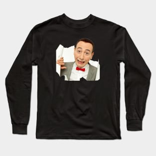 Pee Wee Herman  Whimsical Long Sleeve T-Shirt